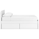  Signature Design by Ashley Onita EB9630B12 Queen Panel Platform Bed with 1 Side Storage IMAGE 5