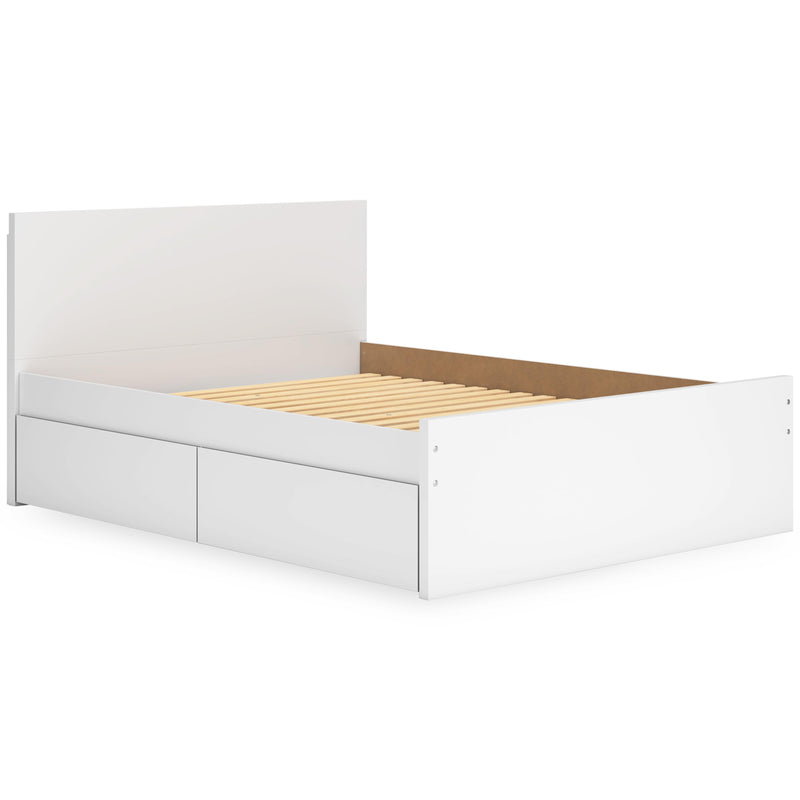  Signature Design by Ashley Onita EB9630B12 Queen Panel Platform Bed with 1 Side Storage IMAGE 8