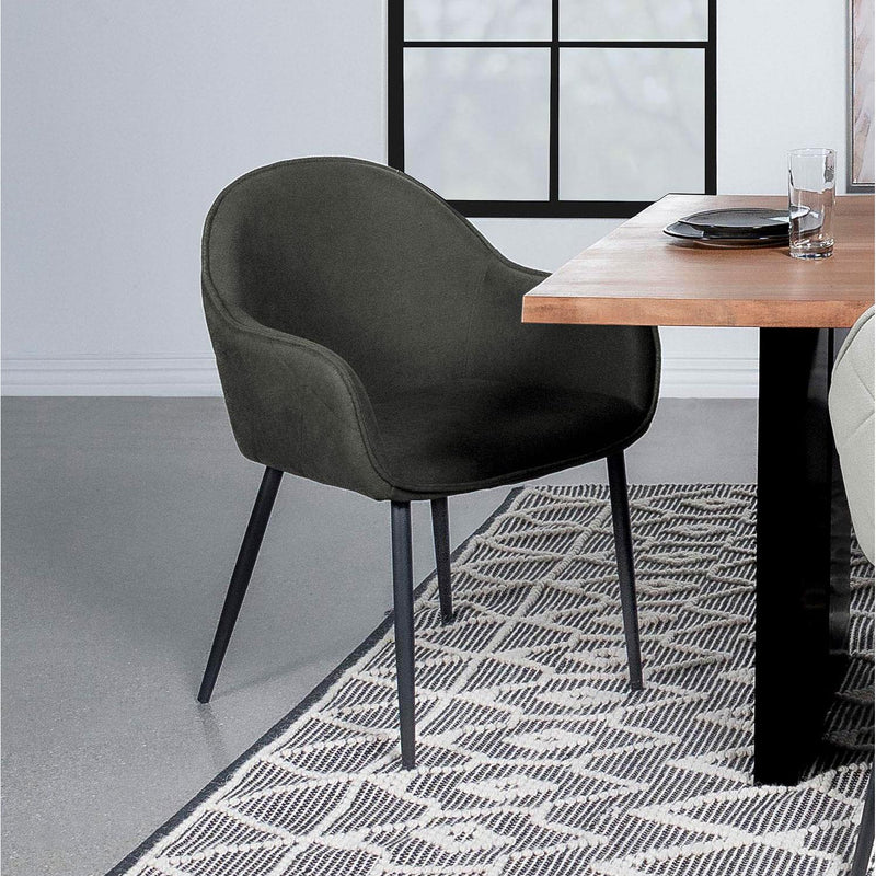 Coaster Furniture 115593 Dining Chair - Charcoal IMAGE 2