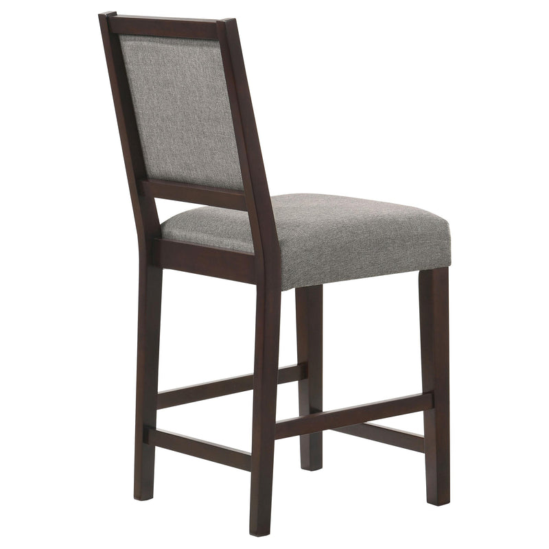 Coaster Furniture Bedford 183471 Fabric Upholstered Counter Chair - Grey (Set of 2) IMAGE 6
