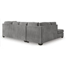  Signature Design by Ashley Marleton 55305S3 2 pc Sleeper Sectional with Chaise IMAGE 2