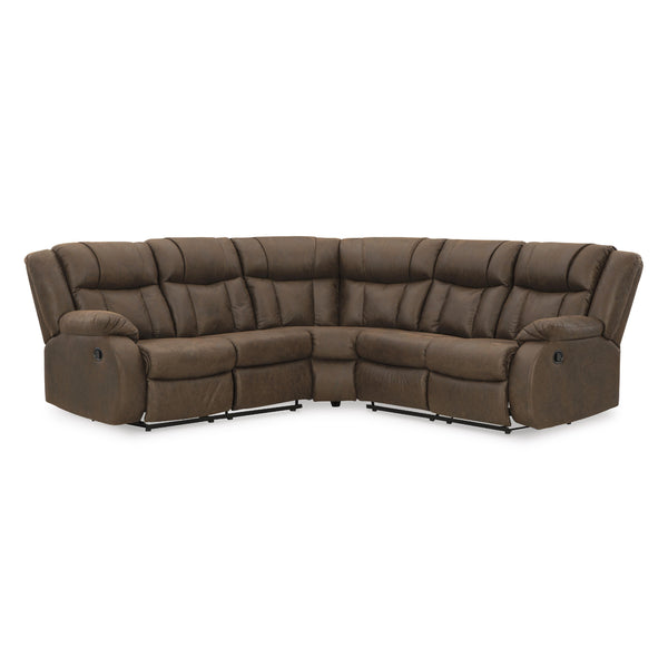 Signature Design by Ashley Trail Boys 82703S2 2 pc Reclining Sectional IMAGE 1