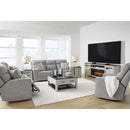  Signature Design by Ashley Biscoe 9050315 Power Reclining Sofa with Adjustable Headrest IMAGE 13