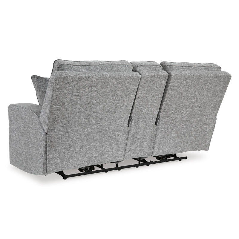  Signature Design by Ashley Biscoe 9050318 Power Reclining Loveseat with Console and Adjustable Headrest IMAGE 5