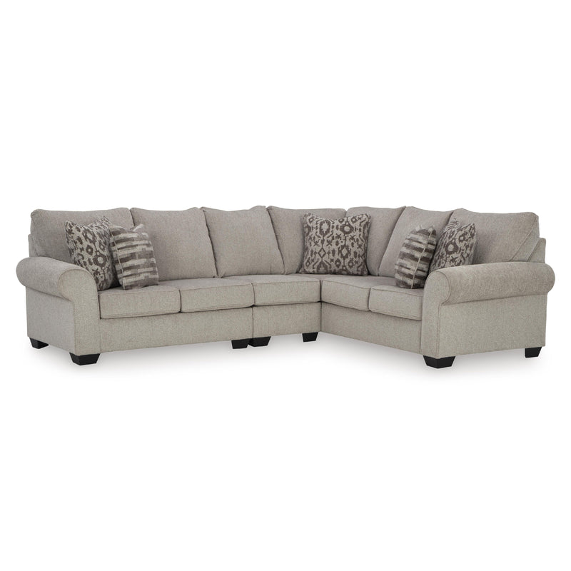  Signature Design by Ashley Claireah 90603S4 3 pc Sectional IMAGE 1