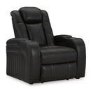  Signature Design by Ashley Caveman Den 9070313 Power Recliner with Adjustable Headrest IMAGE 1