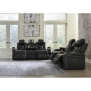  Signature Design by Ashley Caveman Den 9070315 Power Reclining Sofa with Adjustable Headrest IMAGE 12