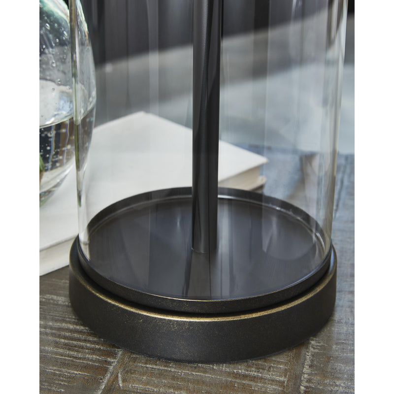 Signature Design by Ashley Wilmburgh L431614 Glass Table Lamp IMAGE 4