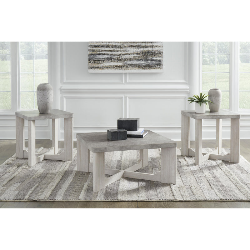  Signature Design by Ashley Garnilly T247-13 Occasional Table Set IMAGE 3