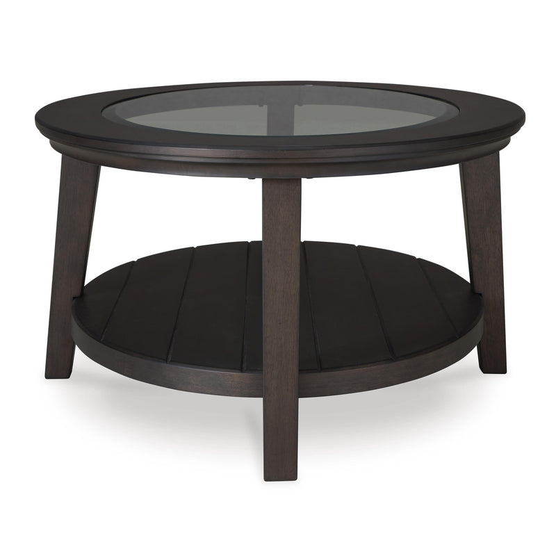  Signature Design by Ashley Celamar T429-0 Oval Cocktail Table IMAGE 3