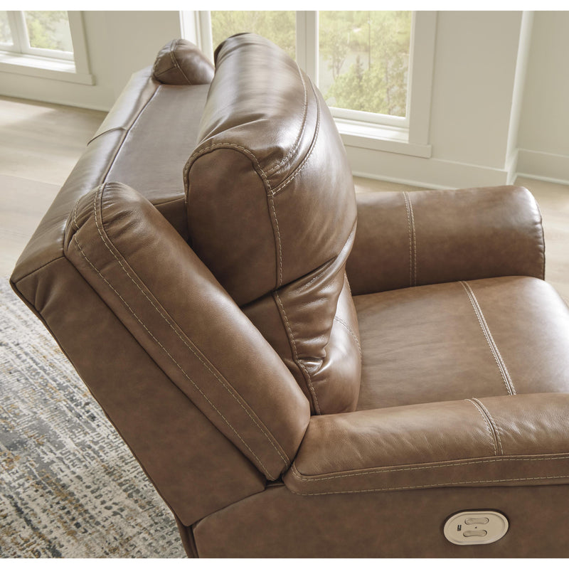  Signature Design by Ashley Trasimeno U8281547 2 Seat Power Reclining Sofa Adjustable Headrest IMAGE 8