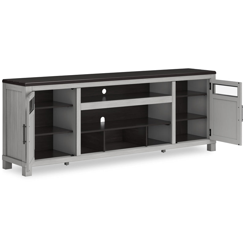  Signature Design by Ashley Darborn W796-68 XL TV Stand with Fireplace Option IMAGE 2