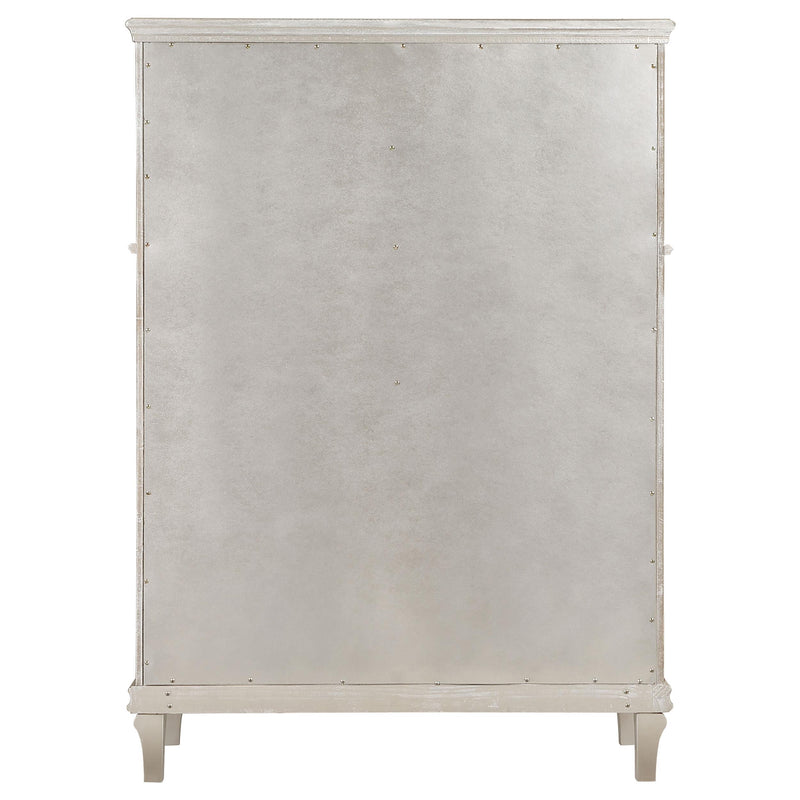Coaster Furniture Evangeline 223395 6-Drawer Chest - Silver Oak IMAGE 6