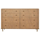  Coaster Furniture Arini 224303 8-Drawer Dresser - Sand Wash IMAGE 3