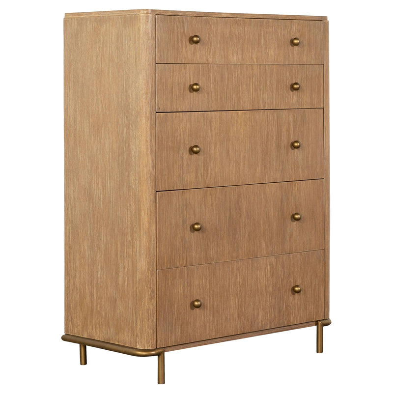 Coaster Furniture Arini 224305 5-Drawer Bedroom Chest - Sand Wash IMAGE 1