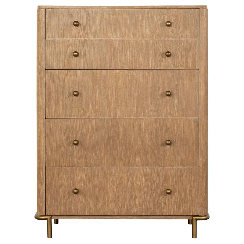 Coaster Furniture Arini 224305 5-Drawer Bedroom Chest - Sand Wash IMAGE 3