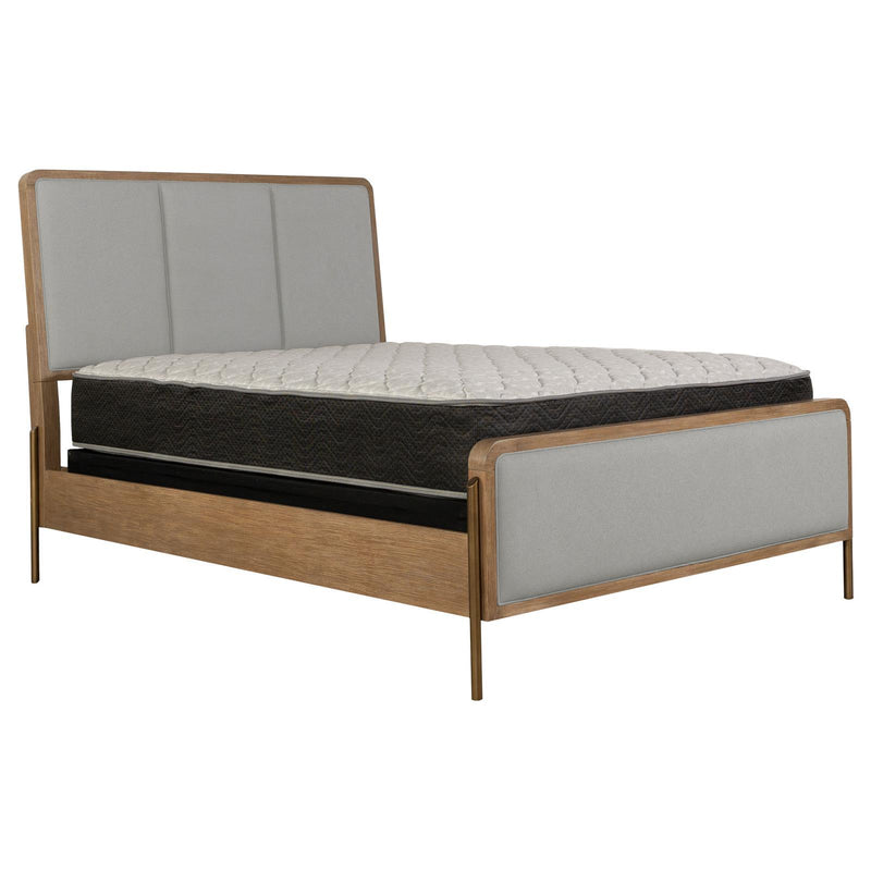 Coaster Furniture Arini 224301KE Upholstered Eastern King Panel Bed - Sand Wash and Grey IMAGE 3