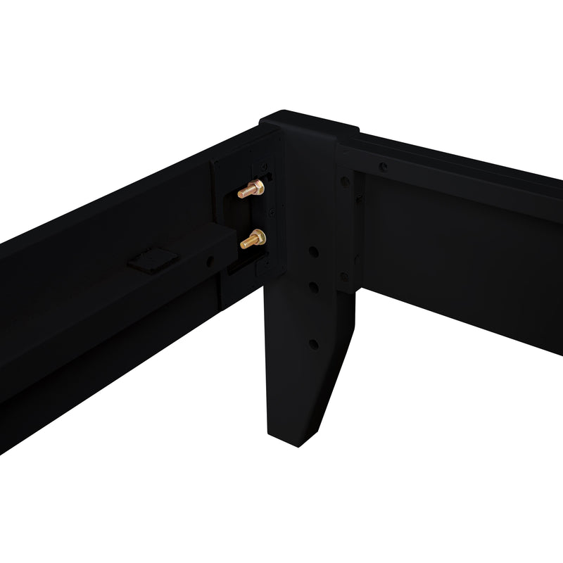  Coaster Furniture Hounslow 306129KE Eastern King Universal Platform Bed - Black IMAGE 8