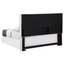  Coaster Furniture Kosmo 315993QF Upholstered Queen or Full Panel Headboard - Sand IMAGE 5