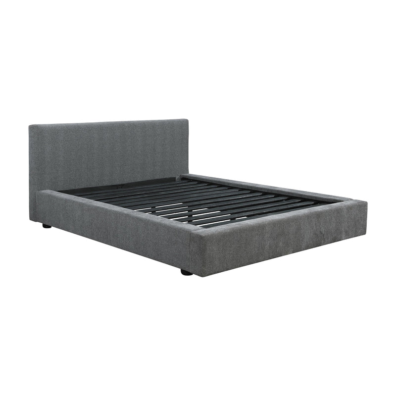 Coaster Furniture Gregory 316020KE Upholstered Platform Bed - Graphite IMAGE 3
