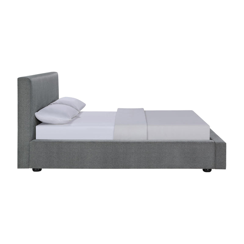Coaster Furniture Gregory 316020KE Upholstered Platform Bed - Graphite IMAGE 5