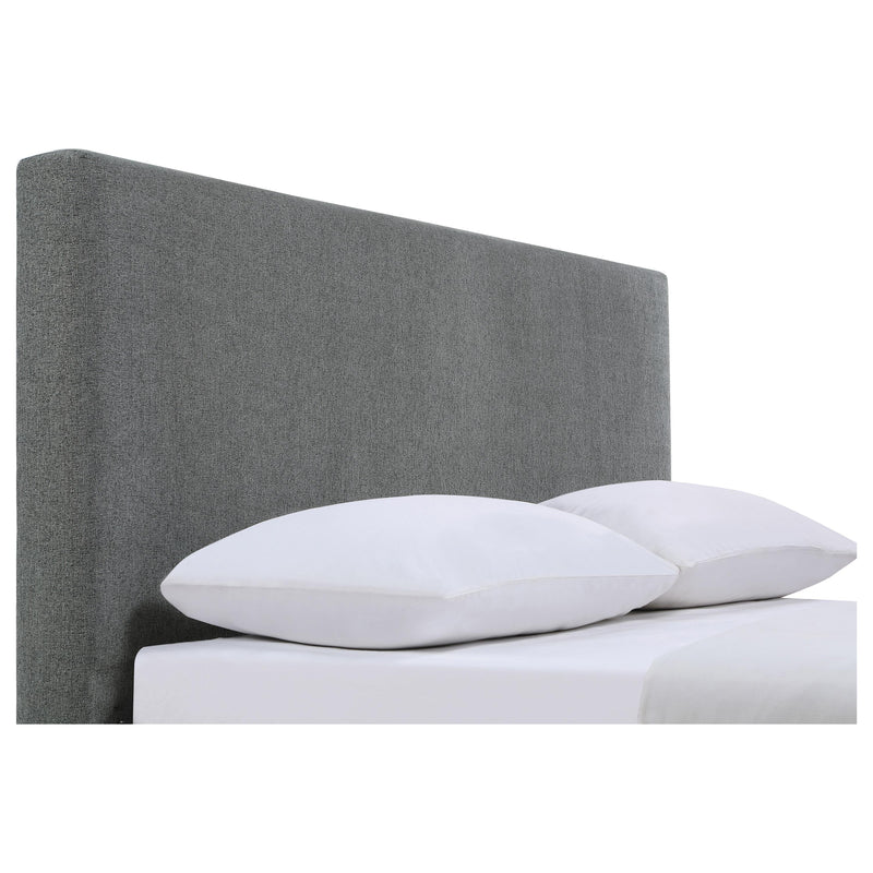 Coaster Furniture Gregory 316020KE Upholstered Platform Bed - Graphite IMAGE 7
