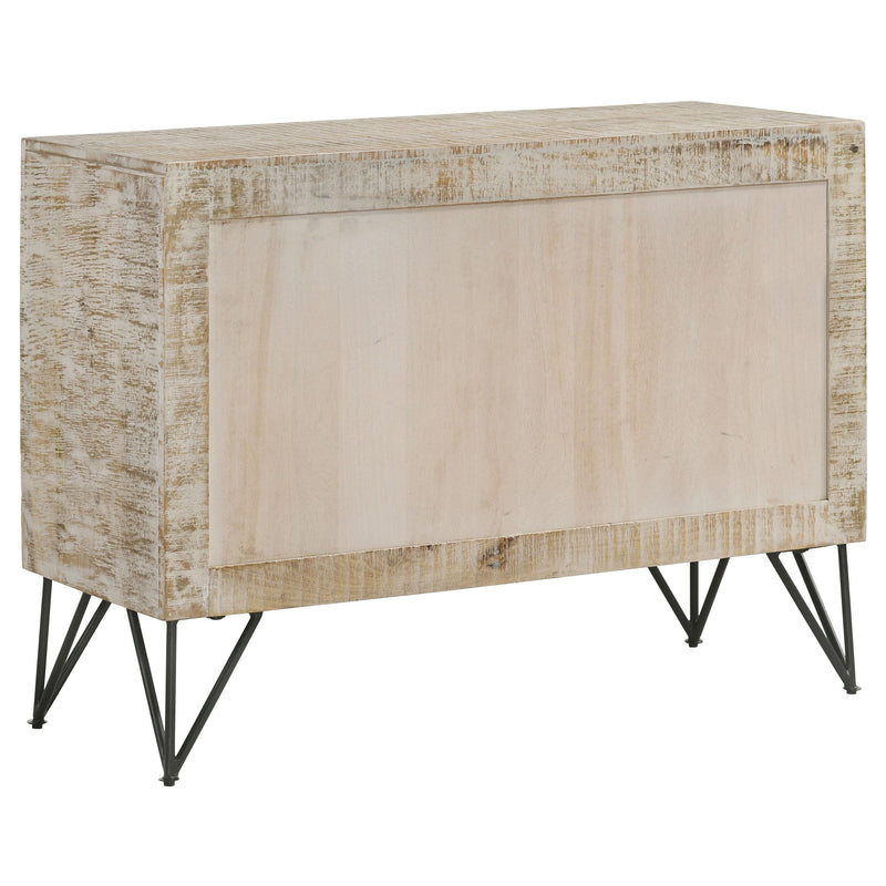 Coaster Furniture Eileen 959652 Rectangular 2-Door Accent Cabinet - White Washed IMAGE 7