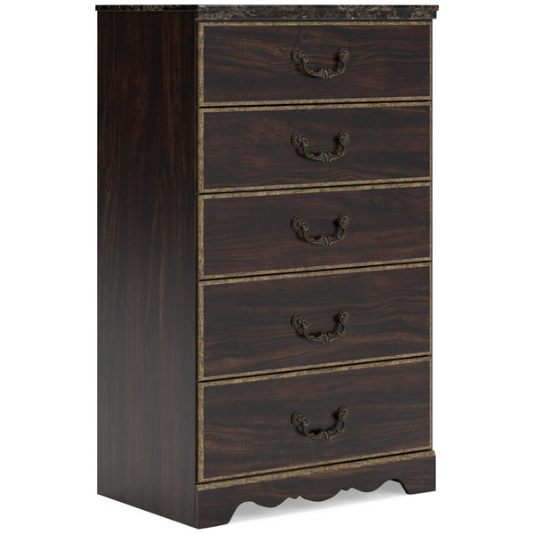 Signature Design by Ashley Glosmount B1055-245 Five Drawer Chest IMAGE 1
