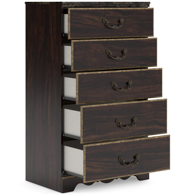 Signature Design by Ashley Glosmount B1055-245 Five Drawer Chest IMAGE 2