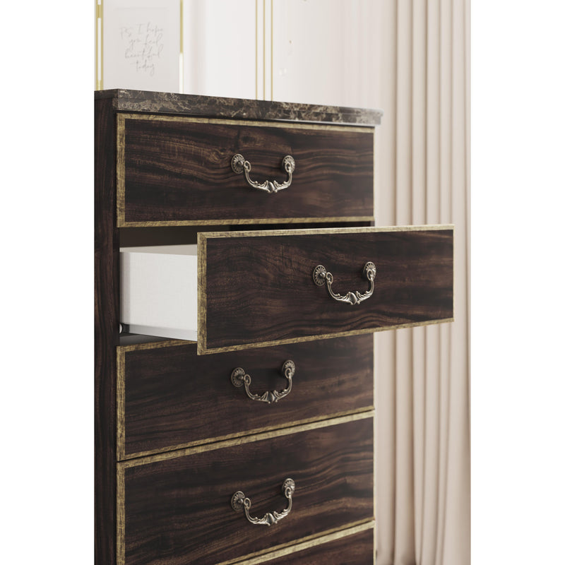 Signature Design by Ashley Glosmount B1055-245 Five Drawer Chest IMAGE 8