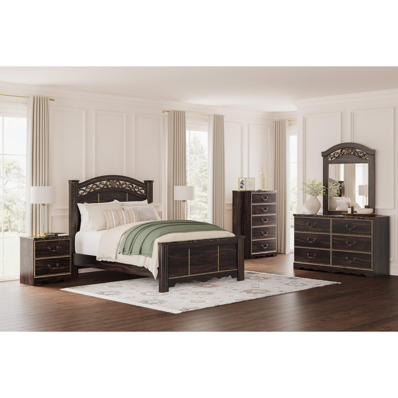Signature Design by Ashley Glosmount B1055-92 Two Drawer Night Stand IMAGE 11