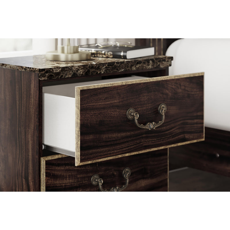 Signature Design by Ashley Glosmount B1055-92 Two Drawer Night Stand IMAGE 7