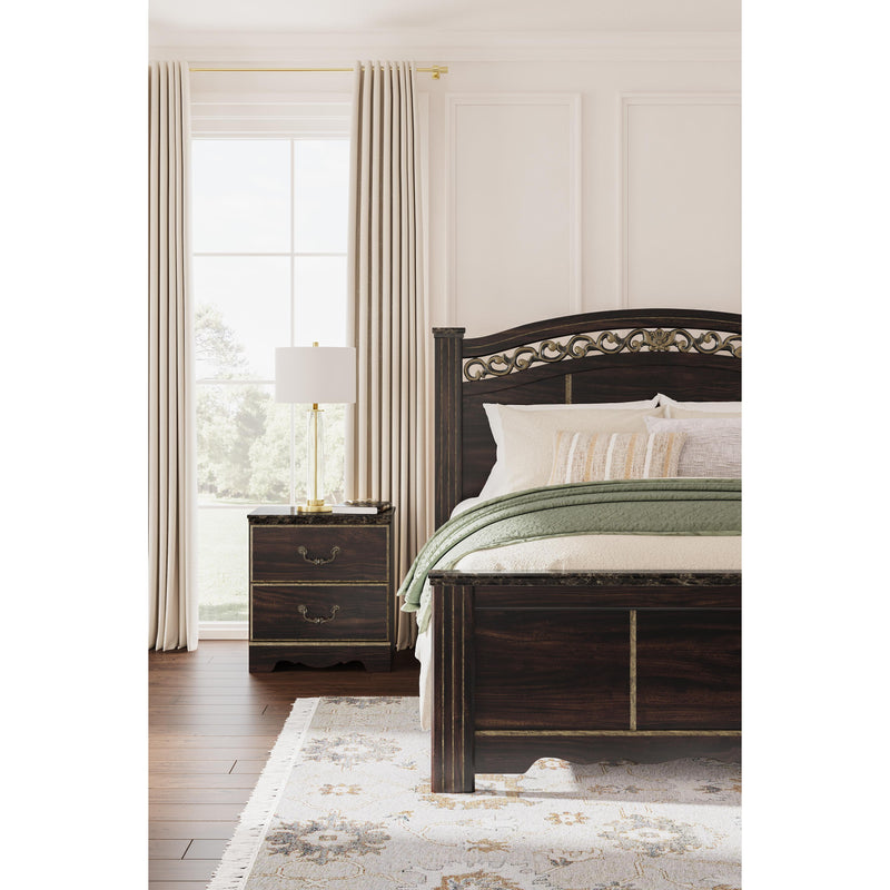 Signature Design by Ashley Glosmount B1055-92 Two Drawer Night Stand IMAGE 8