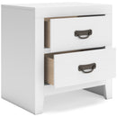  Signature Design by Ashley Binterglen B427-92 Two Drawer Night Stand IMAGE 2
