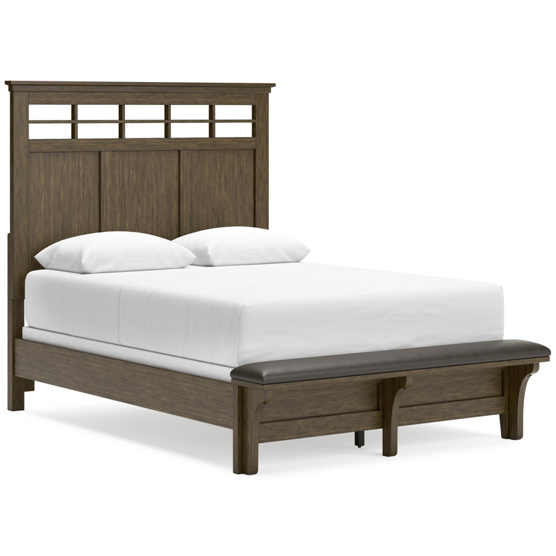  Benchcraft Shawbeck B625B5 California King Panel Bed IMAGE 1
