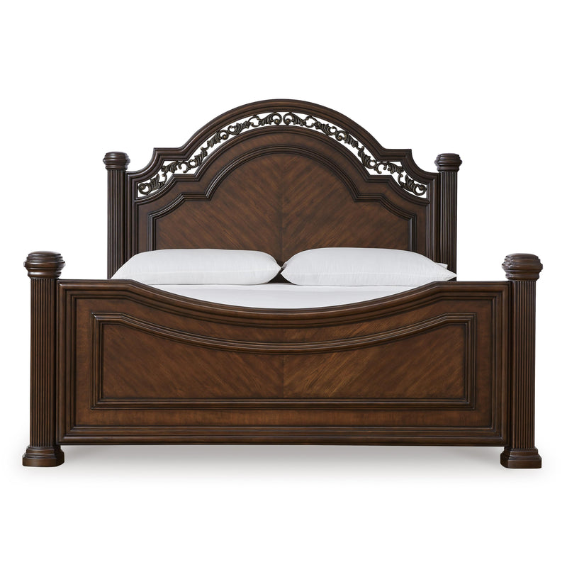  Signature Design by Ashley Lavinton B764B5 Queen Poster Bed IMAGE 2