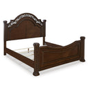  Signature Design by Ashley Lavinton B764B9 King Poster Bed IMAGE 4
