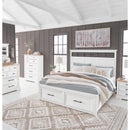  Benchcraft Ashbryn B844B2 Queen Panel Storage Bed IMAGE 10