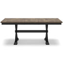  Signature Design by Ashley Wildenauer D634-35 Rectangular Dining Room Extension Table IMAGE 2