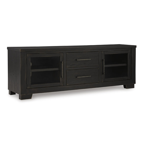 TV台 黒色  TJ626 Signature Design by Ashley Galliden W841-168 Extra Large TV Stand