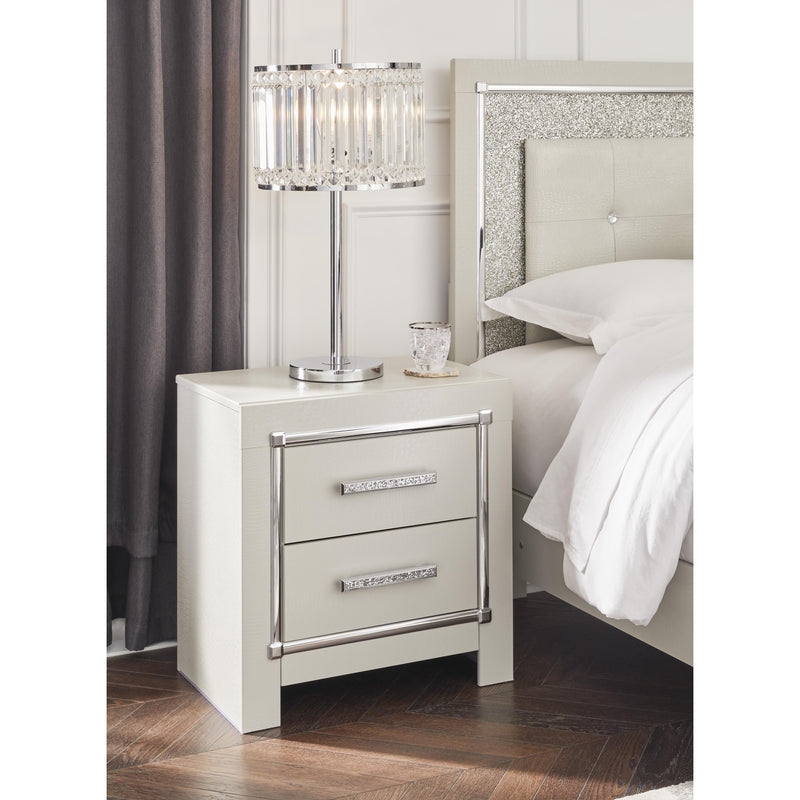 Signature Design by Ashley Zyniden B2114-92 Two Drawer Night Stand IMAGE 5