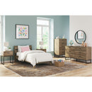  Signature Design by Ashley Deanlow EB1866B1 Twin Platform Panel Bed IMAGE 8