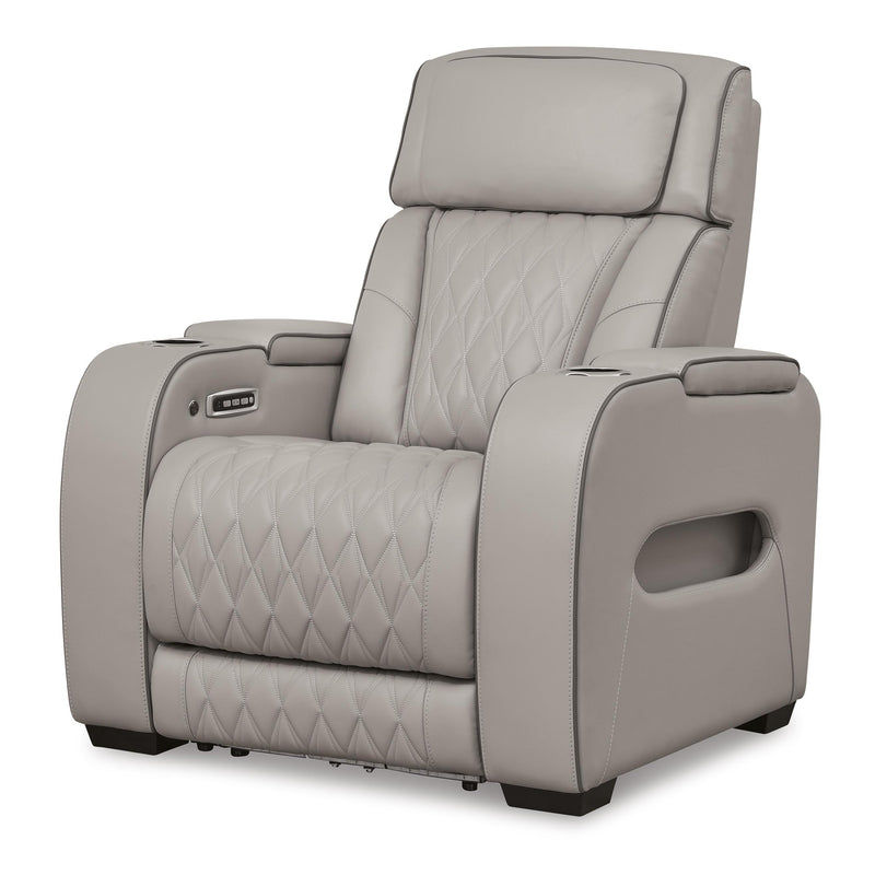Signature Design by Ashley Boyington U2710513 Power Recliner with Adjustable Headrest IMAGE 1