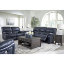  Signature Design by Ashley Leesworth U4380974 Reclining Power Loveseat IMAGE 12