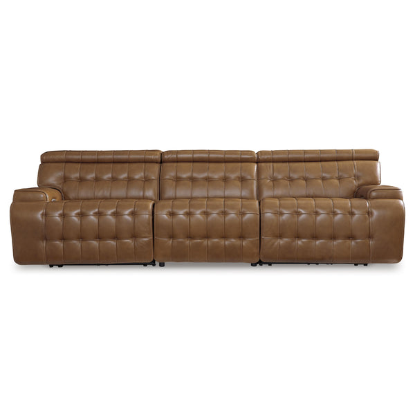 Signature Design by Ashley Temmpton U92708S3 3 pc Power Reclining Sectional Sofa IMAGE 1