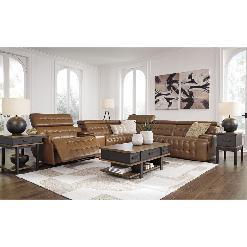 Signature Design by Ashley Temmpton U92708S5 6 pc Power Reclining Sectional IMAGE 5