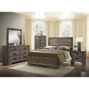  Elements International Nathan 6 pc Queen Panel Bedroom Set IMAGE 1