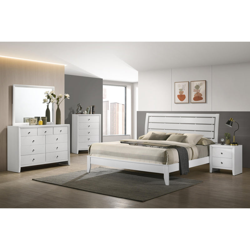 Crown Mark Evan King Panel Bed B4710-K-HBFB/B4710-K-RAIL IMAGE 2