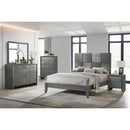  Crown Mark Denker B4715-K King Bed - Gunmetal IMAGE 2