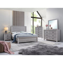  Crown Mark Adelaide B6710-K King Bed - Driftwood IMAGE 2